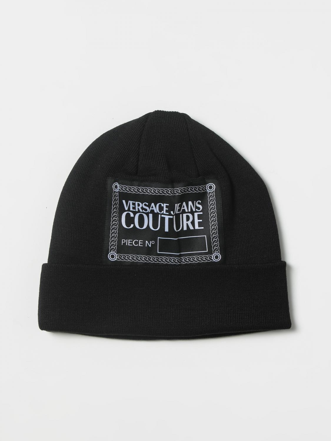 VERSACE JEANS COUTURE: Hat women - Black | Versace Jeans