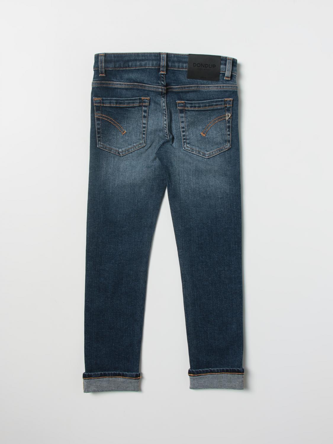 DONDUP KIDS JEANS: Dondup Mädchen Hose, Blau - Img 2
