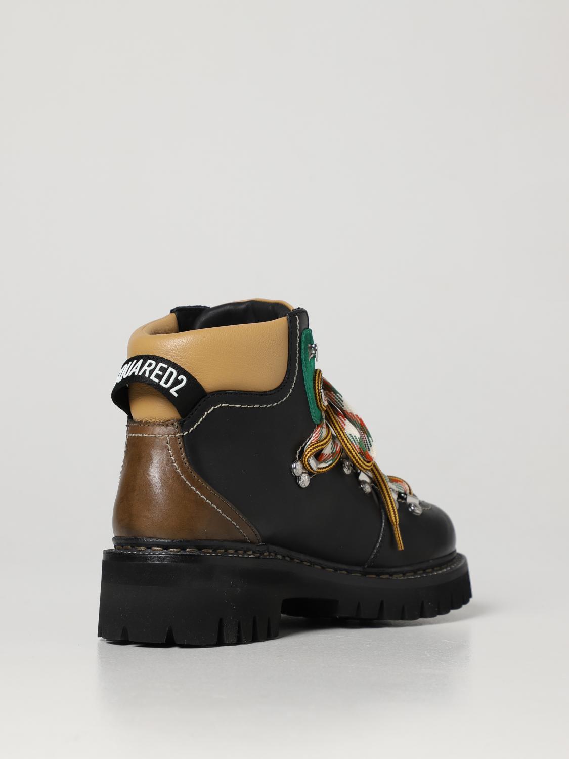 DSQUARED2 BOOT: Boots men Dsquared2, Black - Img 3