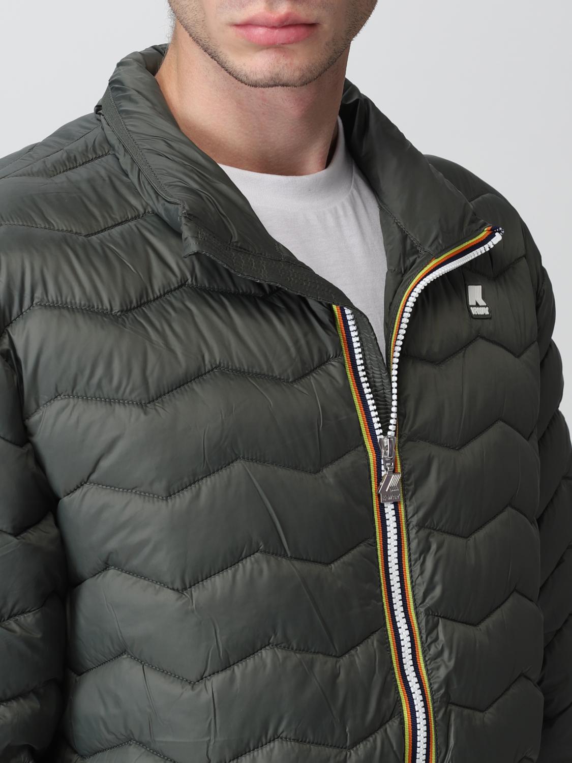 K-WAY КУРТКА: Пальто Мужское K-way, Зеленый - Img 4