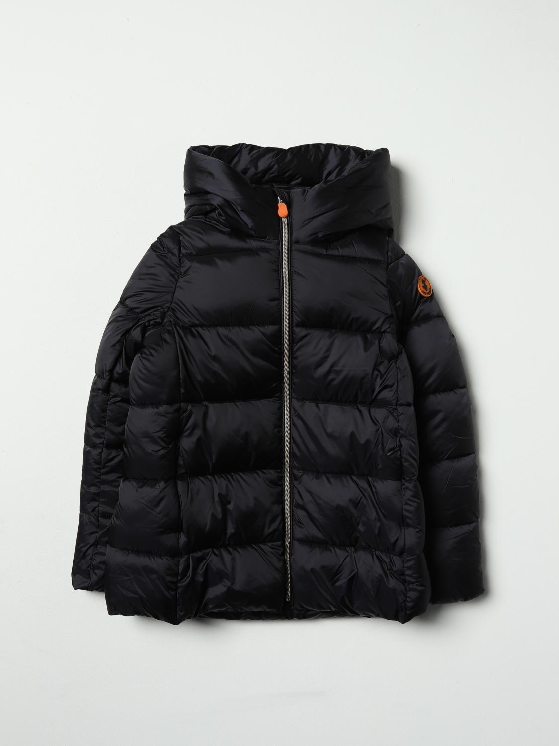 SAVE THE DUCK JACKET: Coat kids Save The Duck, Black - Img 1