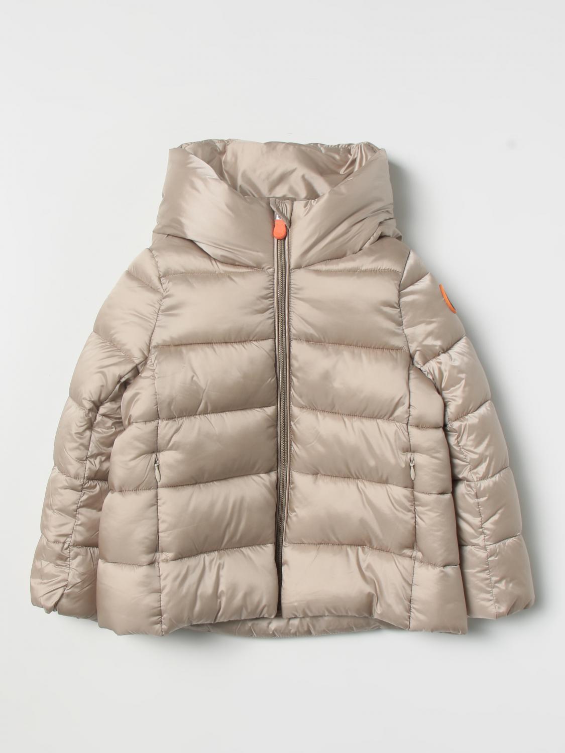 SAVE THE DUCK JACKET: Coat kids Save The Duck, Beige - Img 1