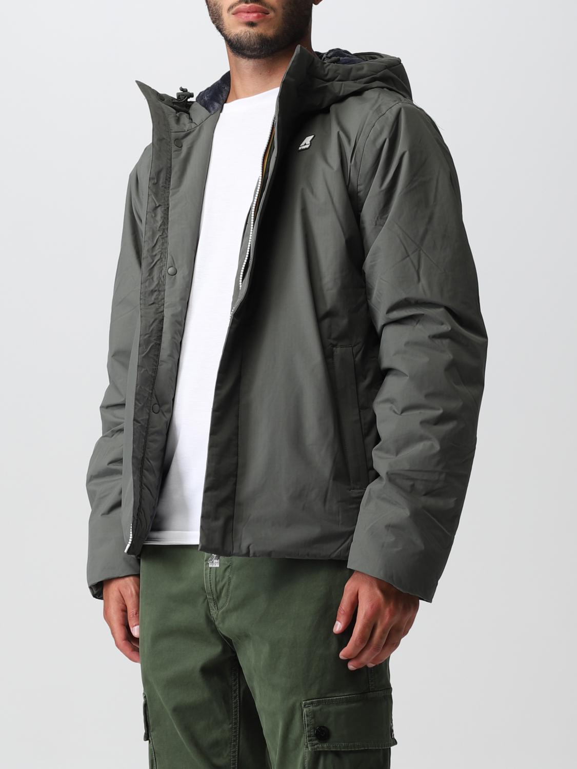 K-WAY JACKET: Jacket men K-way, Green - Img 3