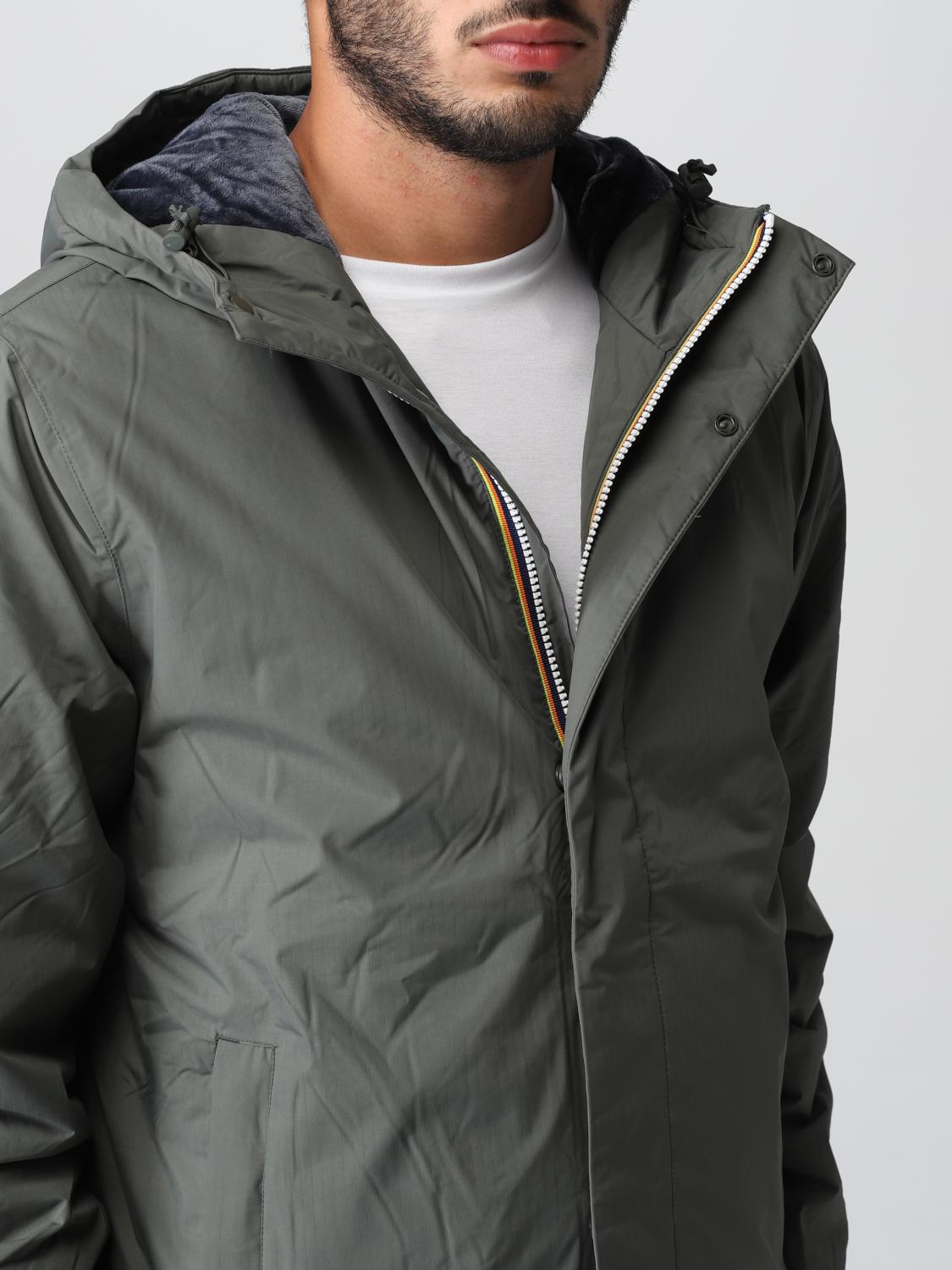 K-WAY JACKET: Jacket men K-way, Green - Img 4