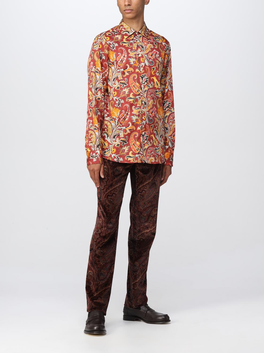 ETRO SHIRT: Shirt men Etro, Multicolor - Img 2