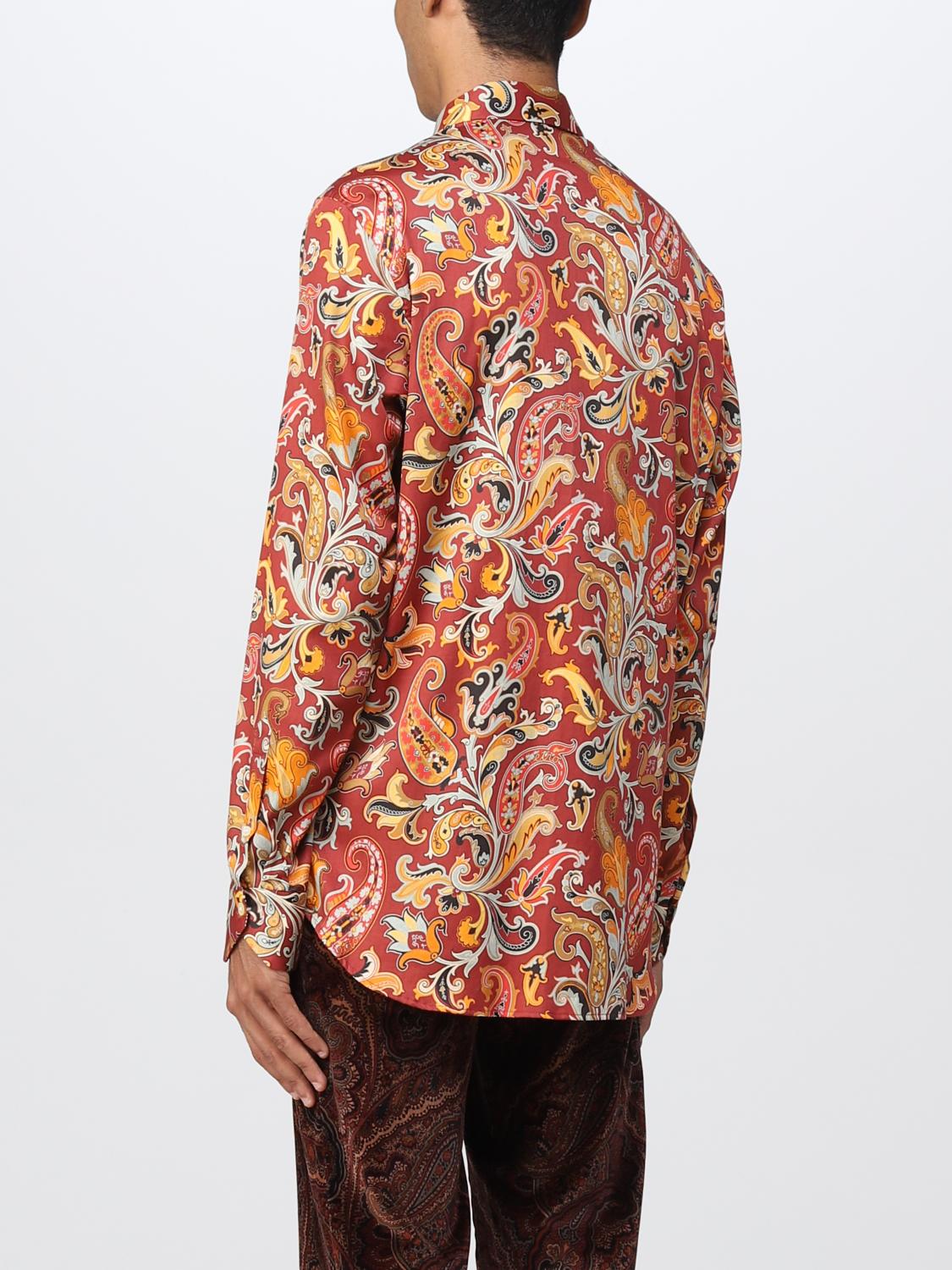 ETRO SHIRT: Shirt men Etro, Multicolor - Img 3