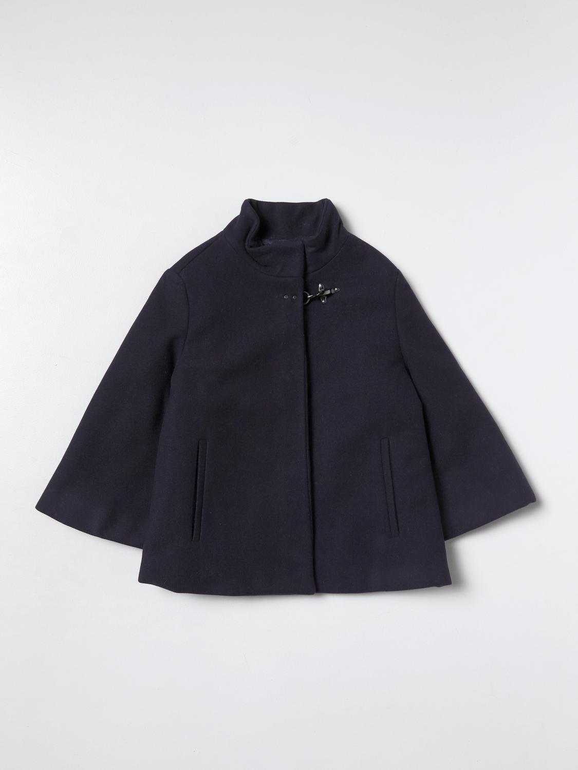 FAY JUNIOR MANTEL: Fay Mädchen Mantel, Blau - Img 1