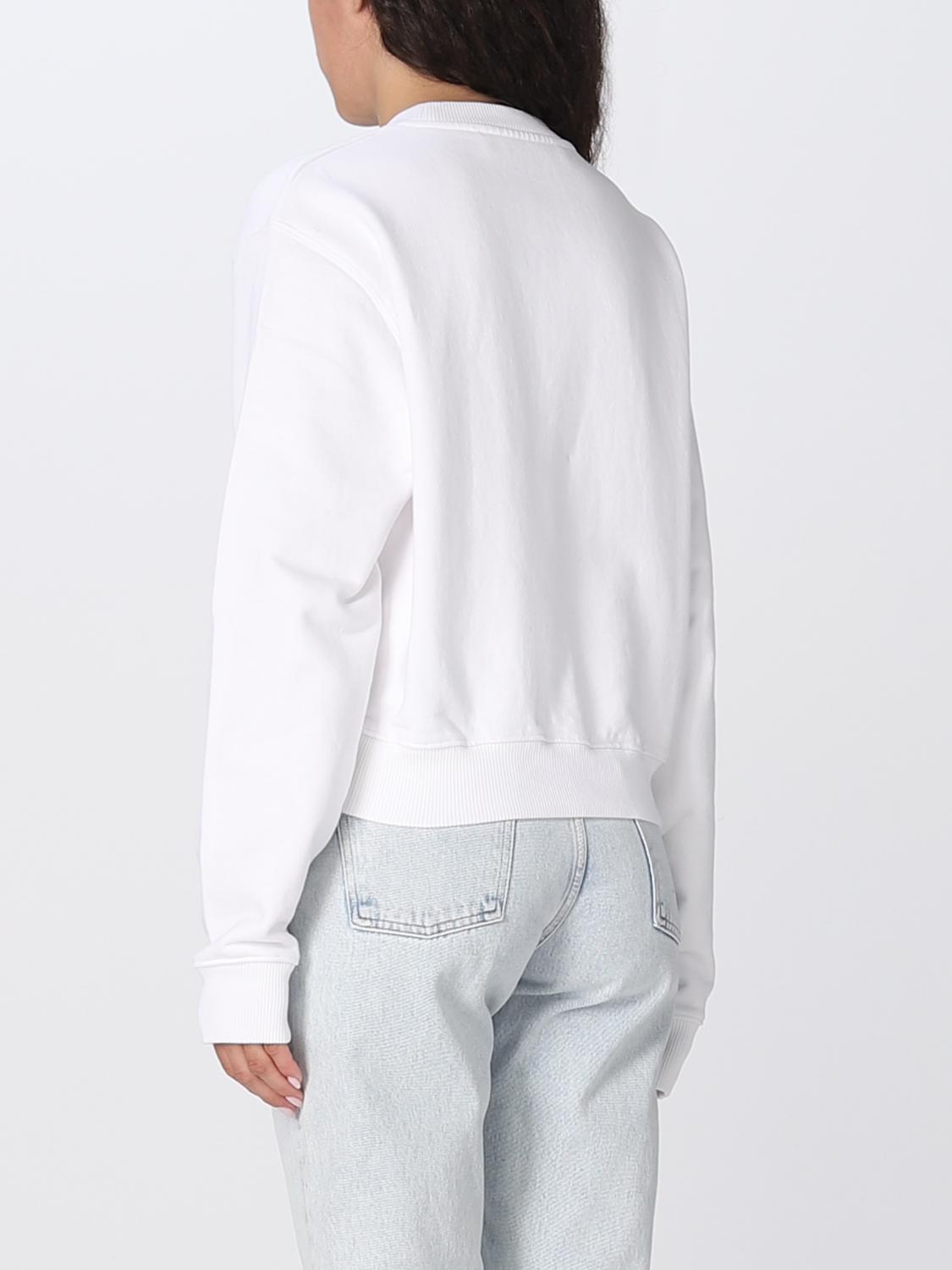 OFF-WHITE FELPA: Felpa a girocollo Off-White, Bianco - Img 3