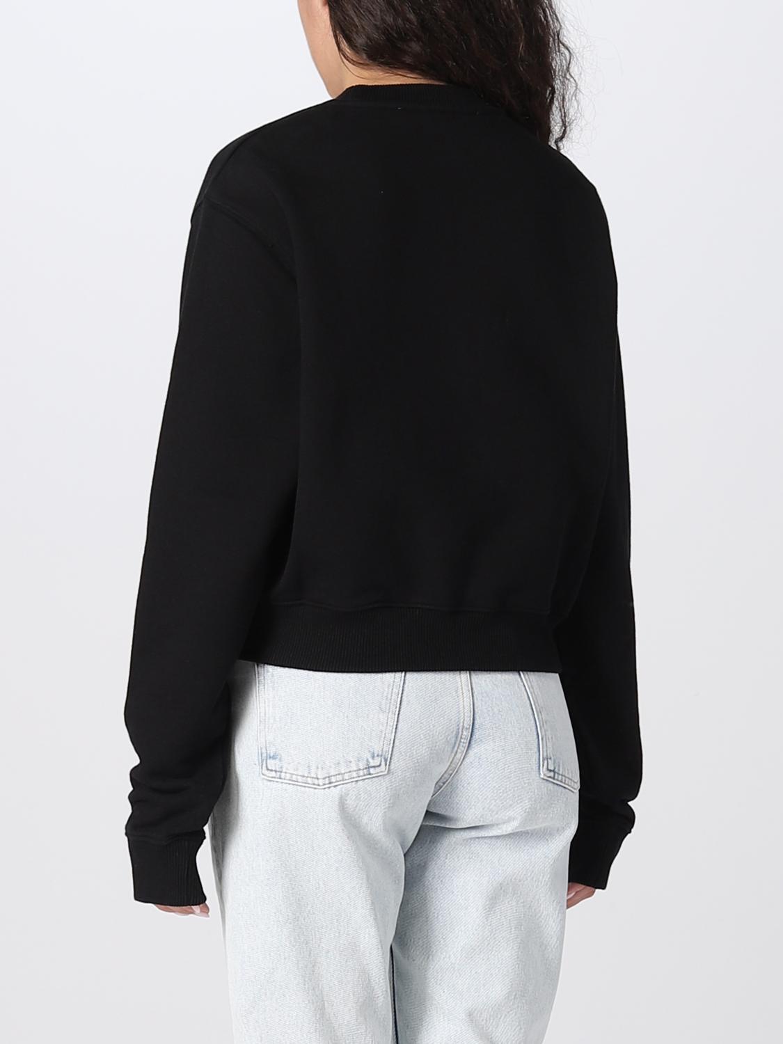 OFF-WHITE FELPA: Felpa a girocollo Off-White, Nero - Img 3