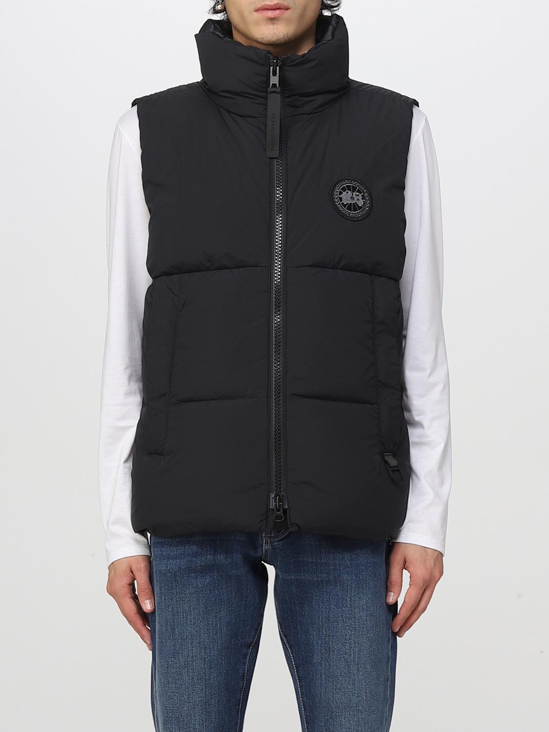 CANADA GOOSE: Herren Jacke Schwarz Canada Goose Weste 2614MB