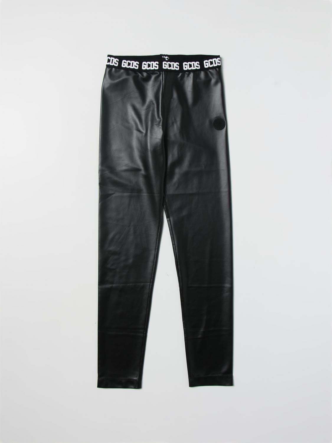 GCDS JUNIOR PANTS: Pants kids GCDS, Black - Img 1