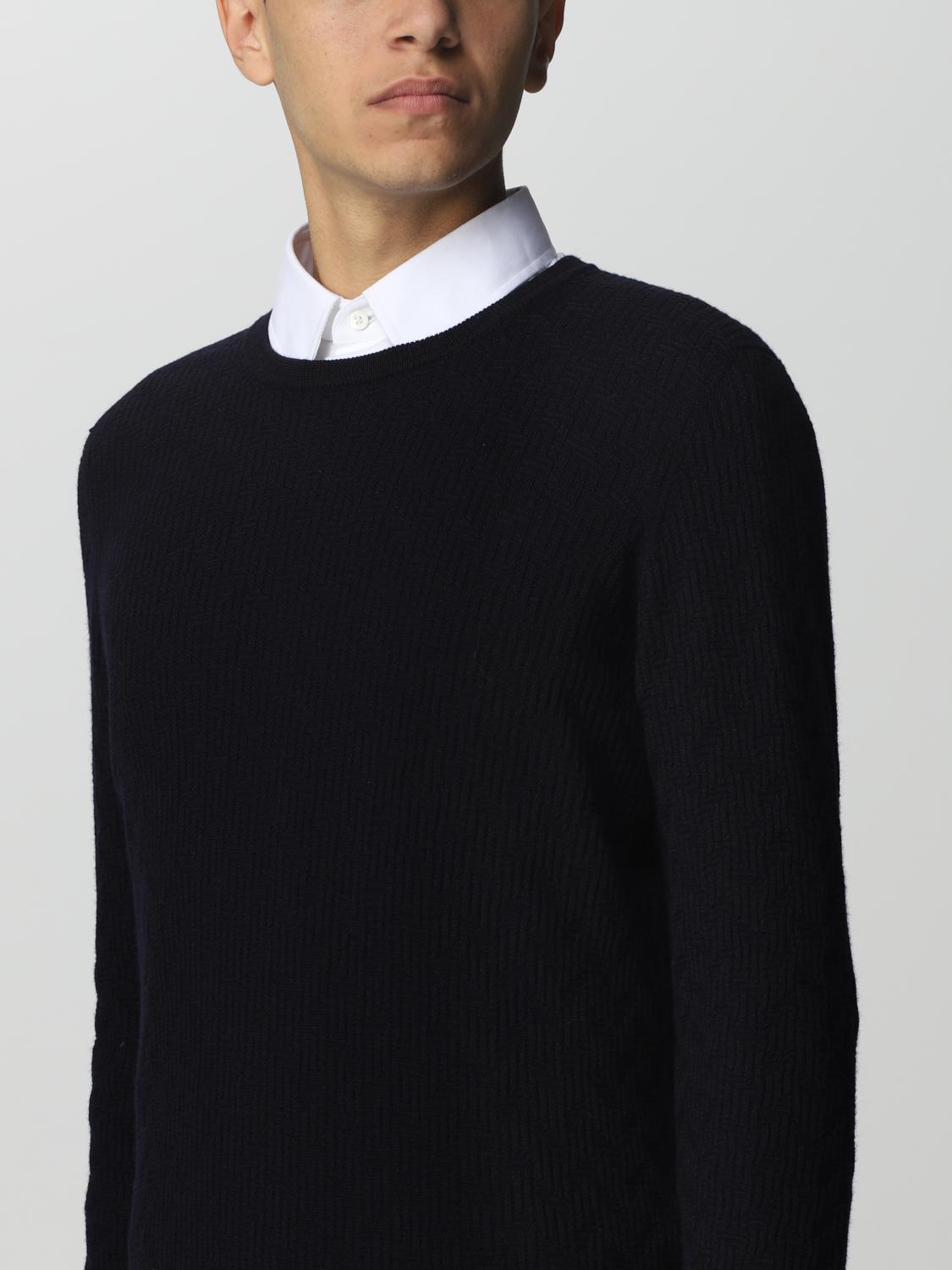 DRUMOHR PULL: Pull homme Drumohr, Bleu - Img 3
