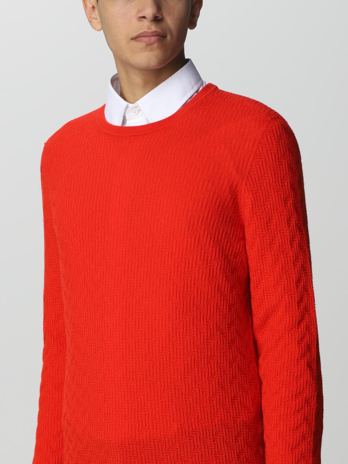 DRUMOHR PULL: Pull homme Drumohr, Rouge - Img 3