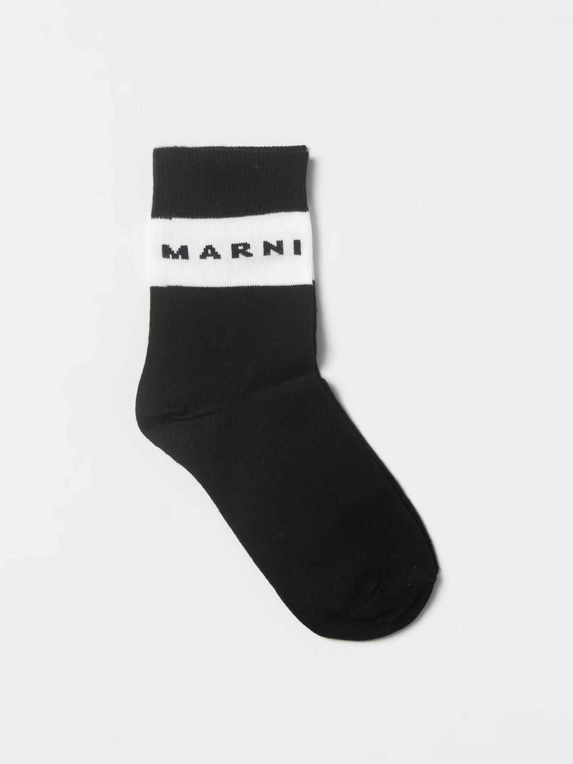 MARNI SOCKS: Socks kids Marni, Black - Img 1