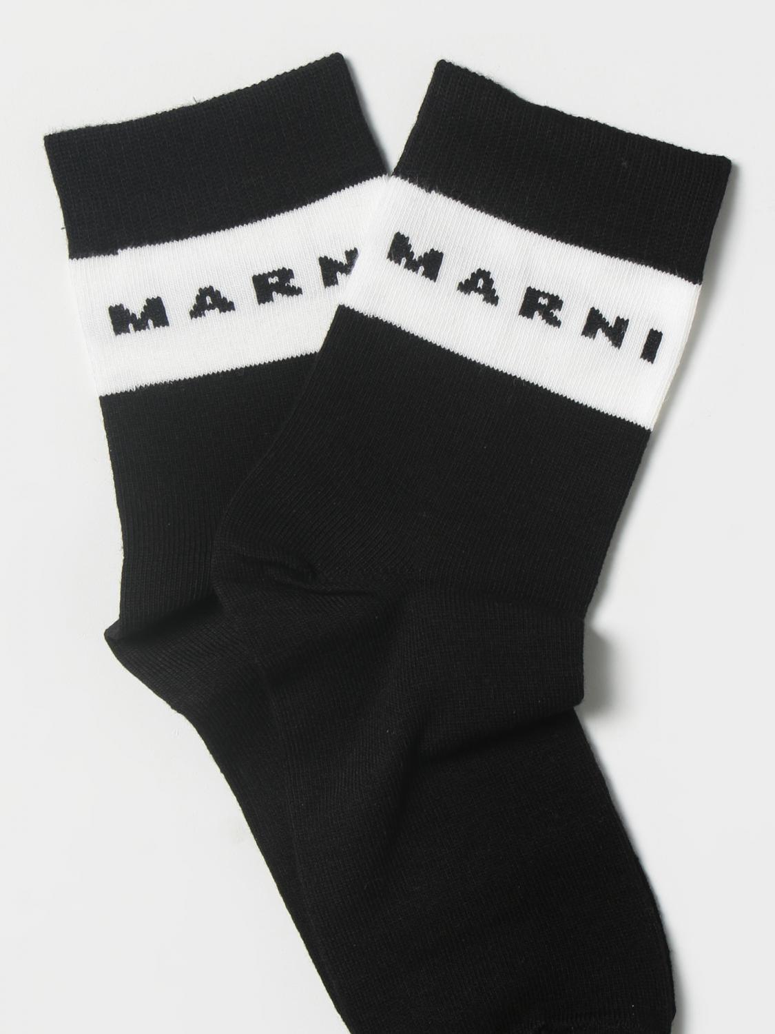 MARNI SOCKS: Socks kids Marni, Black - Img 2