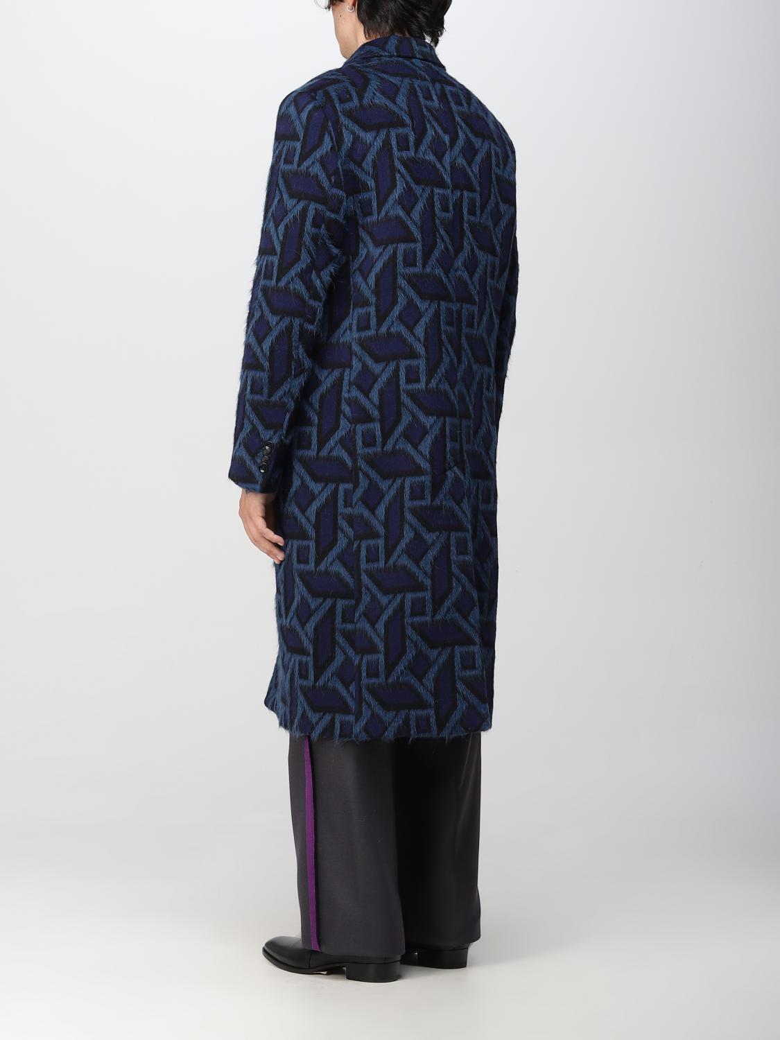 ETRO MANTEL: Etro Herren Mantel, Navy - Img 3