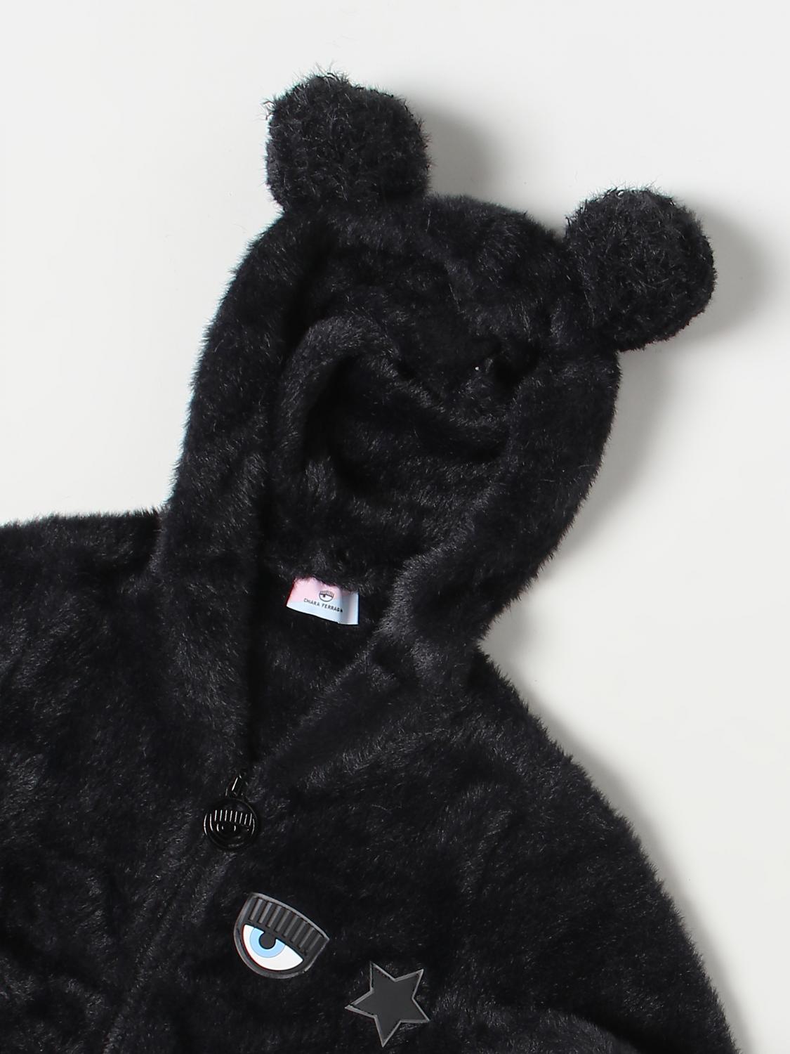 CHIARA FERRAGNI PULLOVER: Chiara Ferragni Jungen Pullover, Schwarz - Img 3