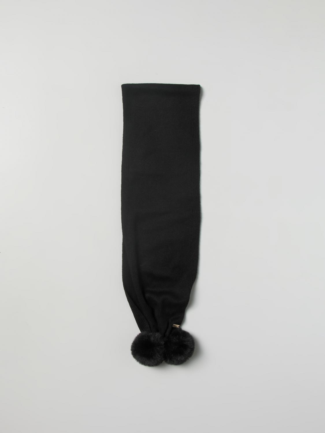 LIU JO SCIARPA: Sciarpa Liu Jo in viscosa, Nero - Img 1