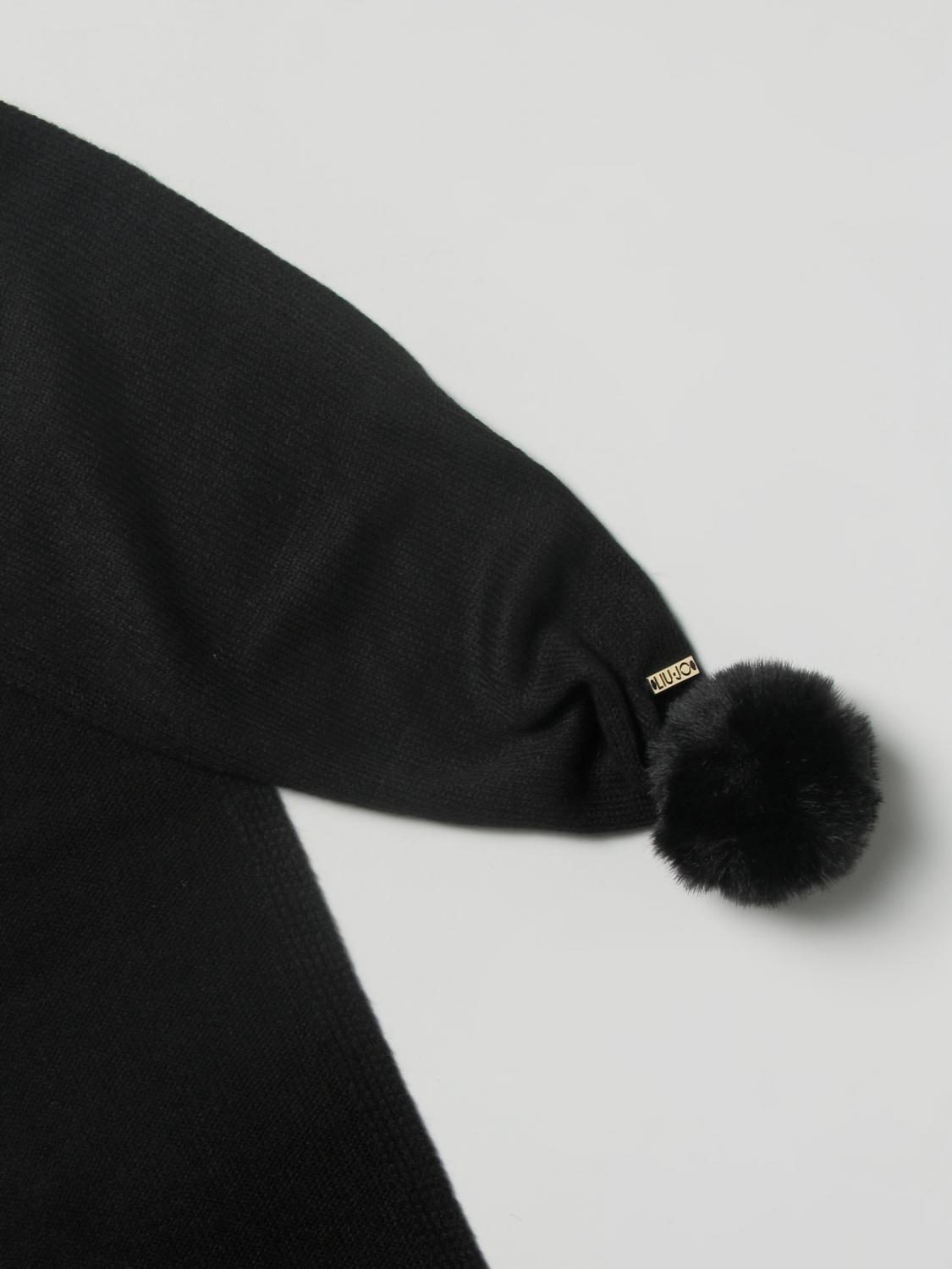 LIU JO SCIARPA: Sciarpa Liu Jo in viscosa, Nero - Img 3