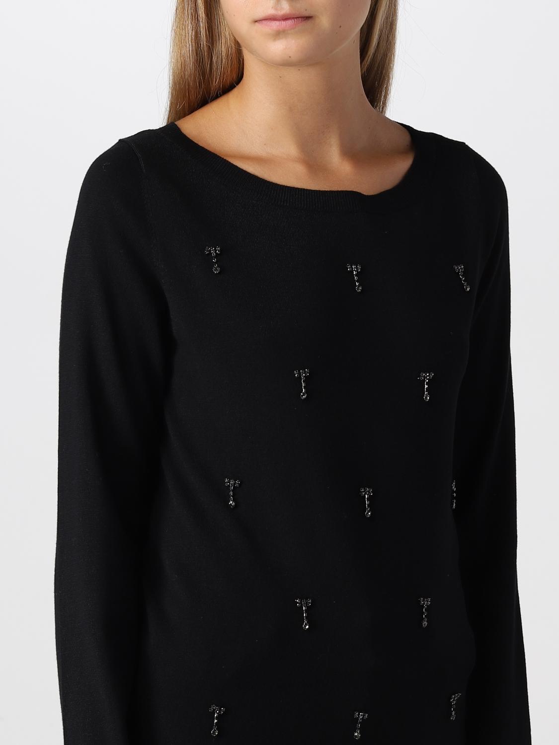 LIU JO JERSEY: Jersey mujer Liu Jo, Negro - Img 3