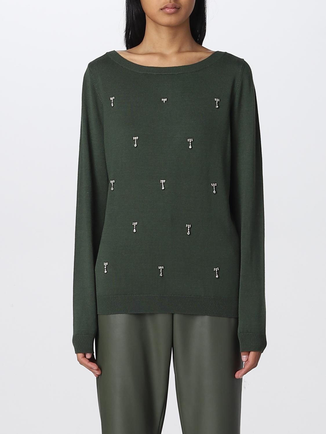 LIU JO JERSEY: Jersey mujer Liu Jo, Verde - Img 1