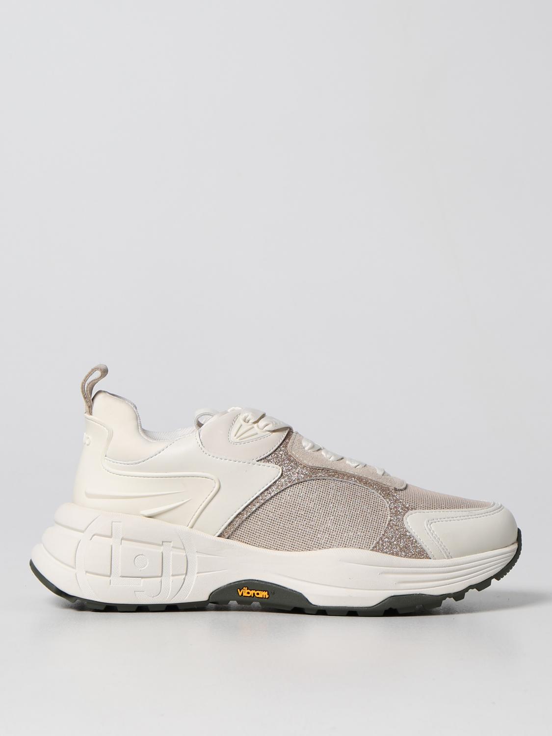 LIU JO SNEAKERS: Sneakers powered by Vibram Liu Jo, Panna - Img 1