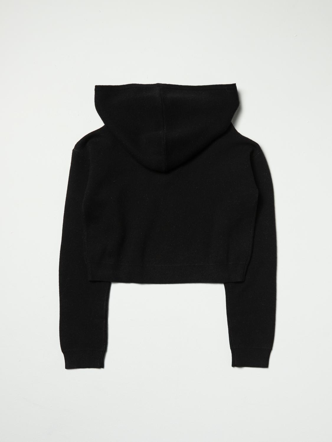 LIU JO PULLOVER: Liu Jo Mädchen Pullover, Schwarz - Img 2