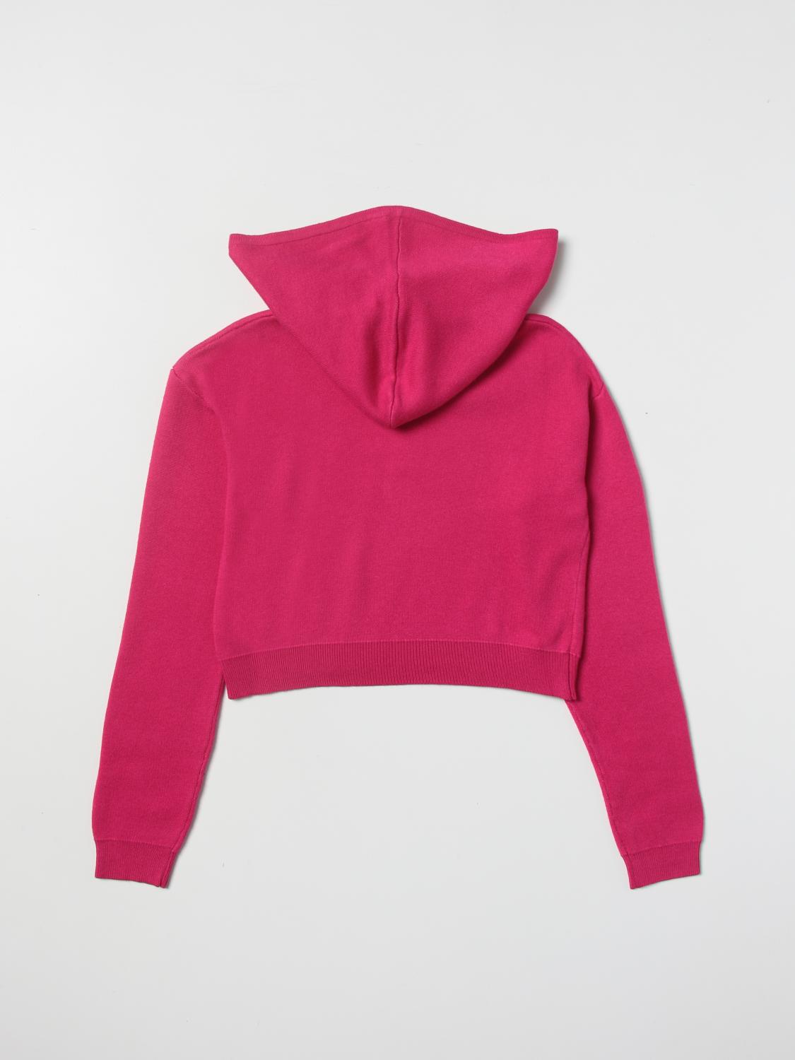 LIU JO PULLOVER: Liu Jo Mädchen Pullover, Fuchsia - Img 2