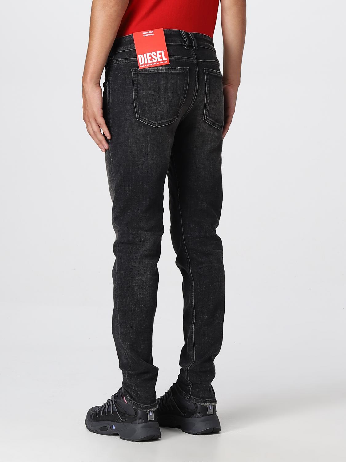 DIESEL JEANS: Jeans men Diesel, Black - Img 2