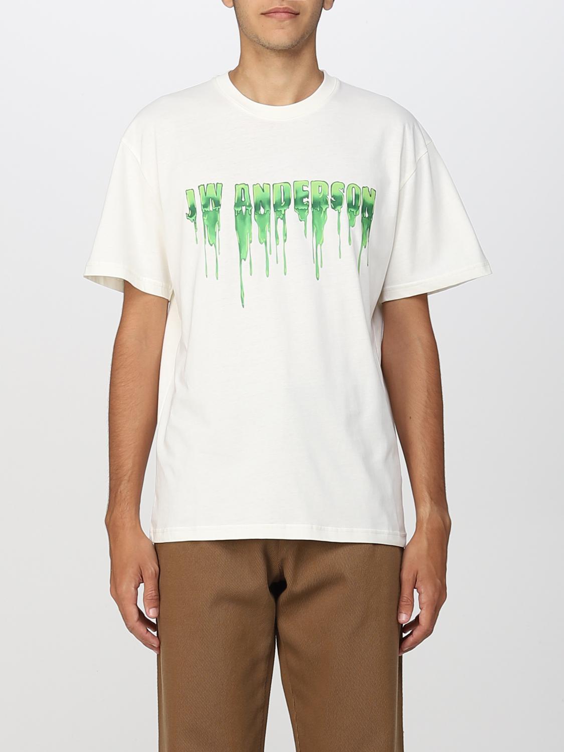 jw anderson - Man - Green - T-shirt main image 0
