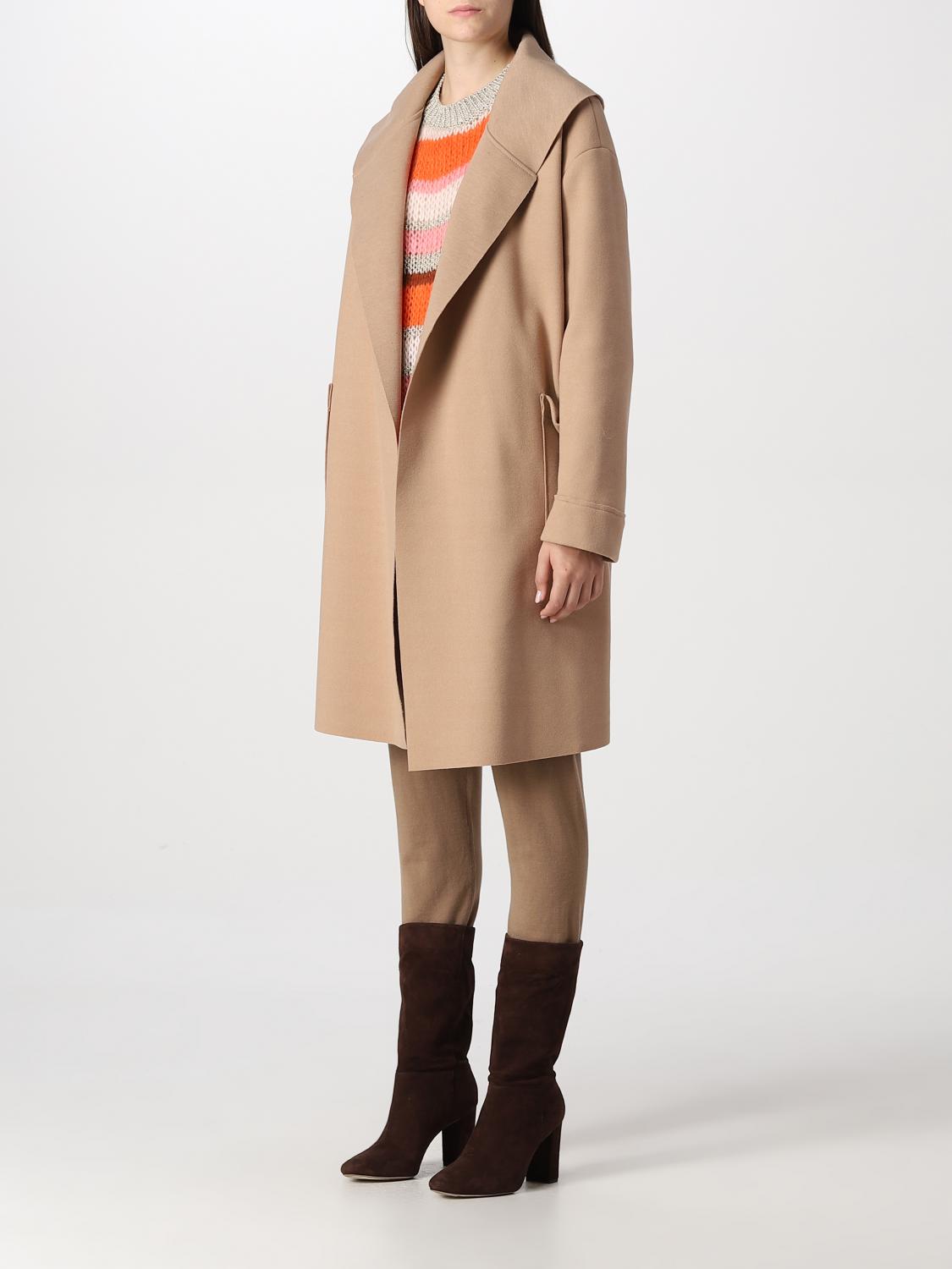 KAOS CAPPOTTO: Giacca donna Kaos, Cammello - Img 3