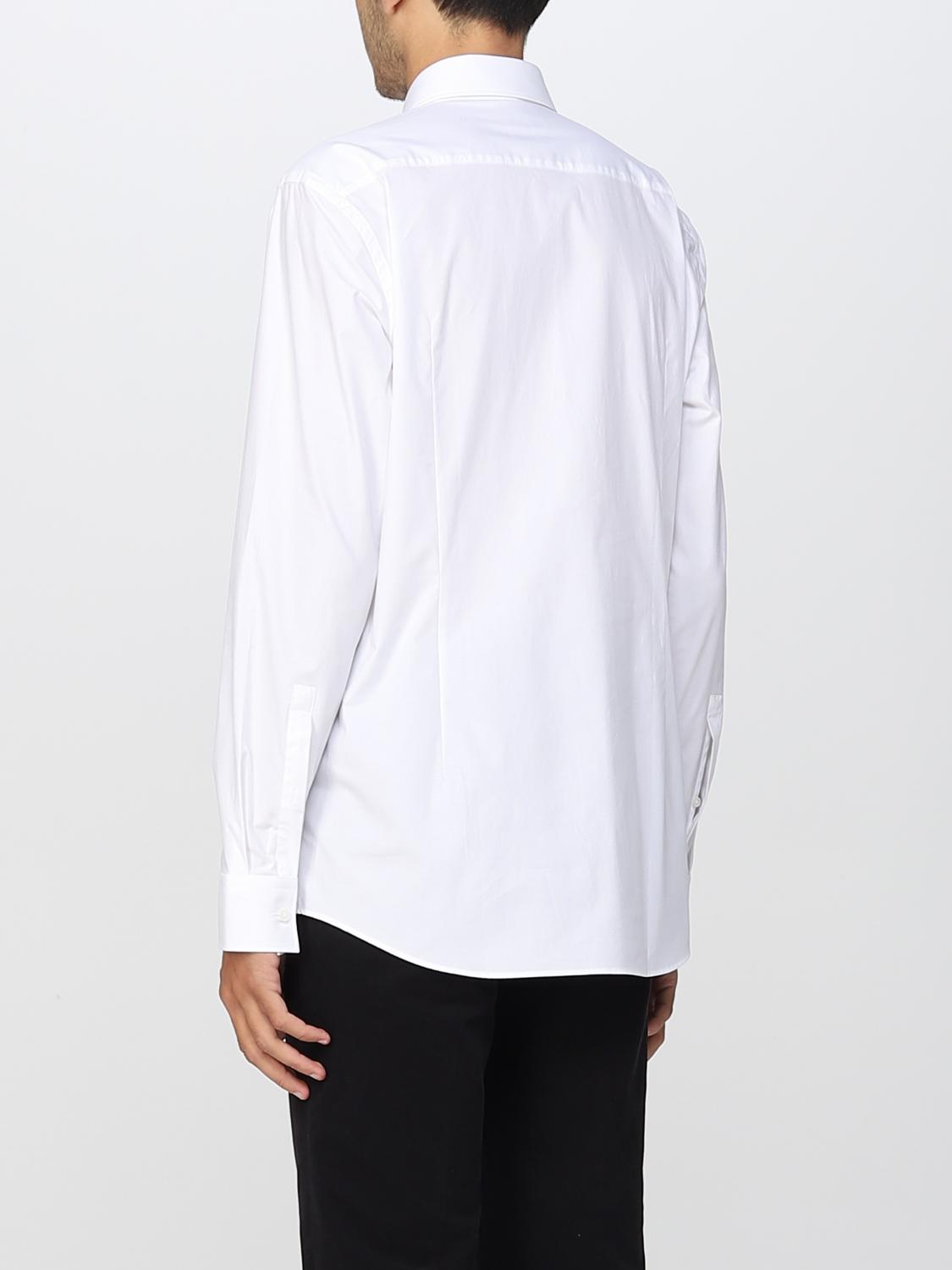 HUGO CAMICIA: Camicia classica Hugo in cotone lavorato, Bianco - Img 2