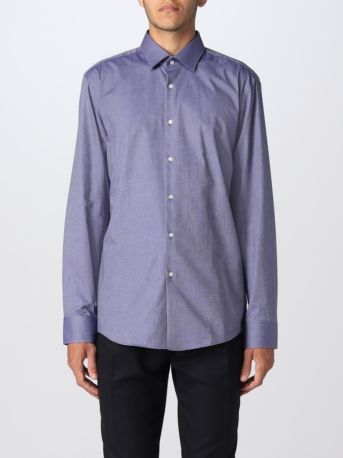 HUGO SHIRT: Shirt men Hugo, Blue - Img 1