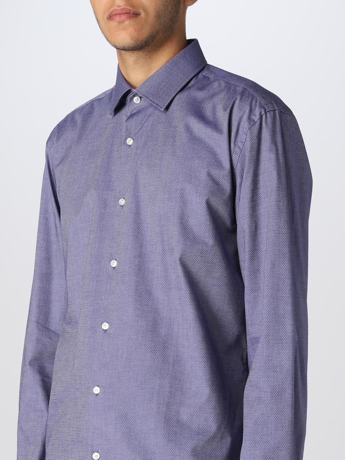 HUGO SHIRT: Shirt men Hugo, Blue - Img 3