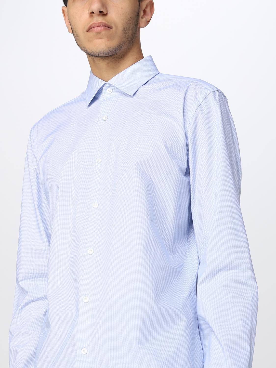 HUGO SHIRT: Shirt men Hugo, Sky Blue - Img 3