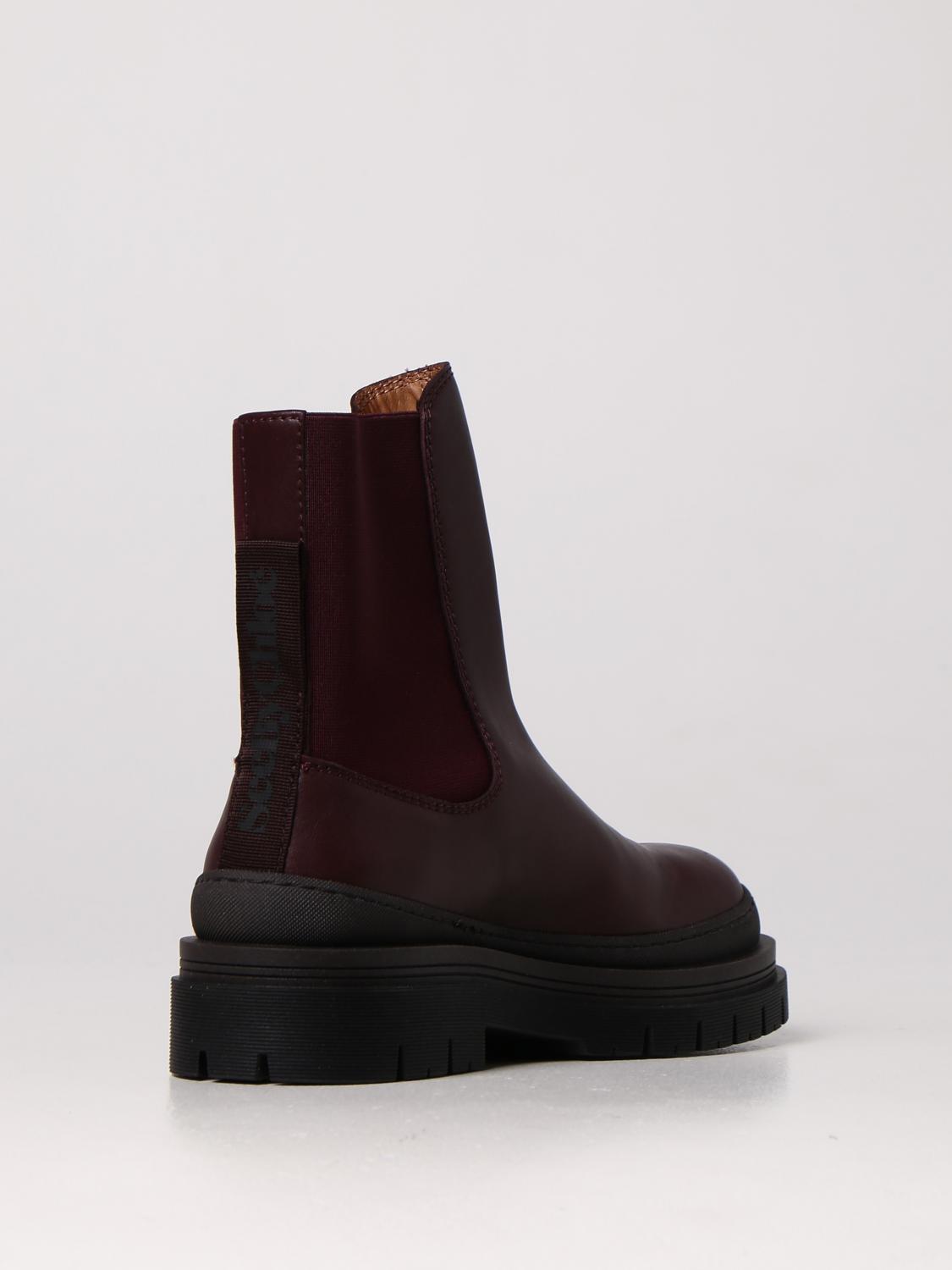 SEE BY CHLOÉ BOTAS: Botas mujer See by ChloÉ, Granate - Img 3