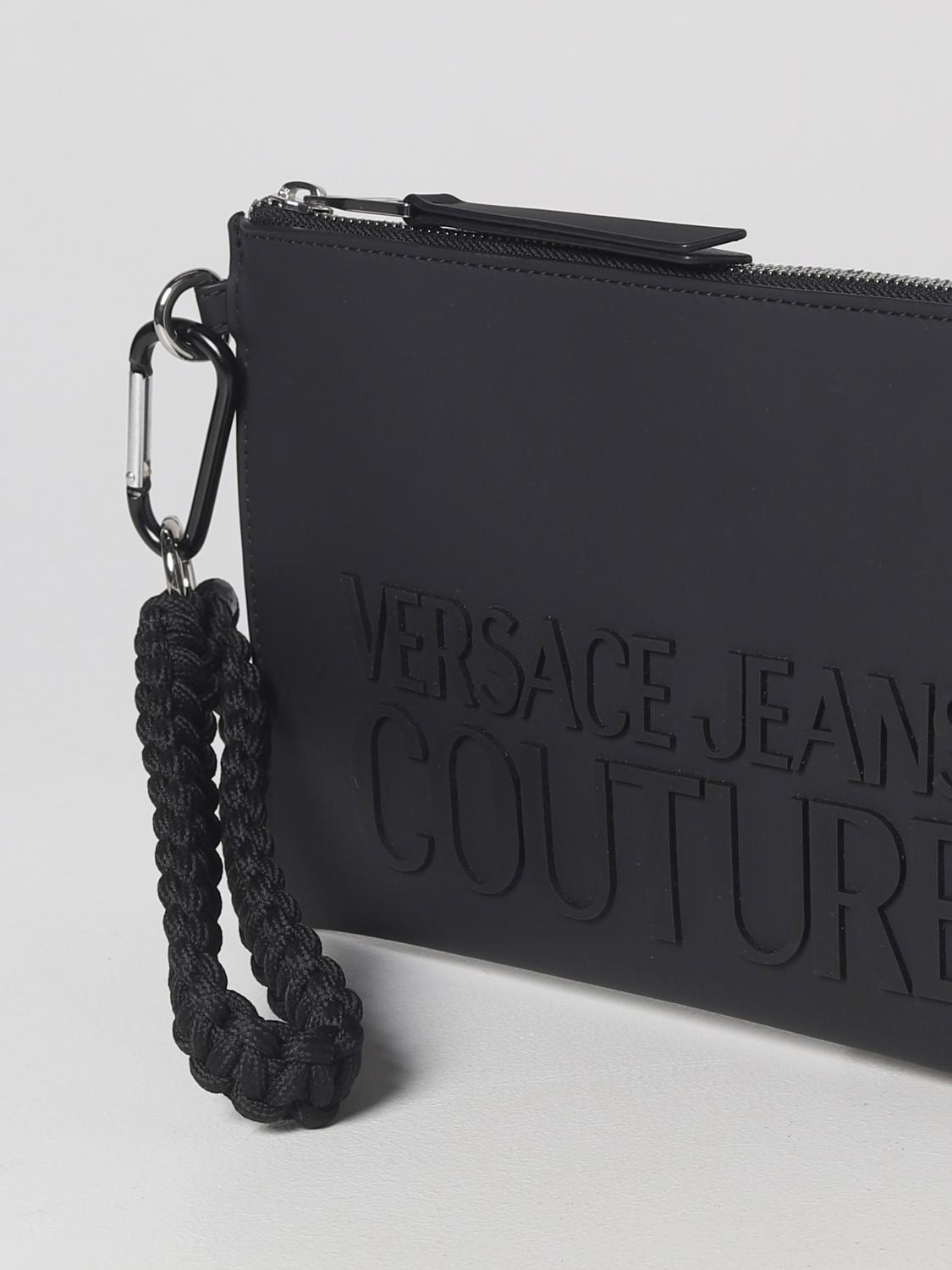 VERSACE JEANS COUTURE HANDTASCHE: Versace Jeans Couture Damen Schultertasche, Schwarz - Img 3