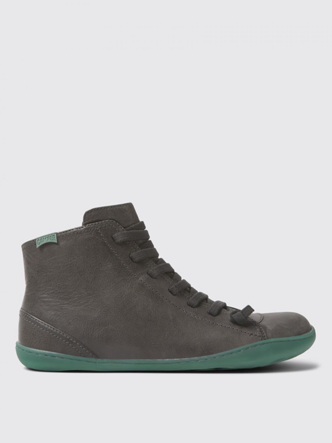 ショートブーツ・ブーティ CAMPER Woman Flat ankle boots Grey K400509-025 PEU 0 Camper Outlet: Boots women - Grey | Camper flat ankle boots