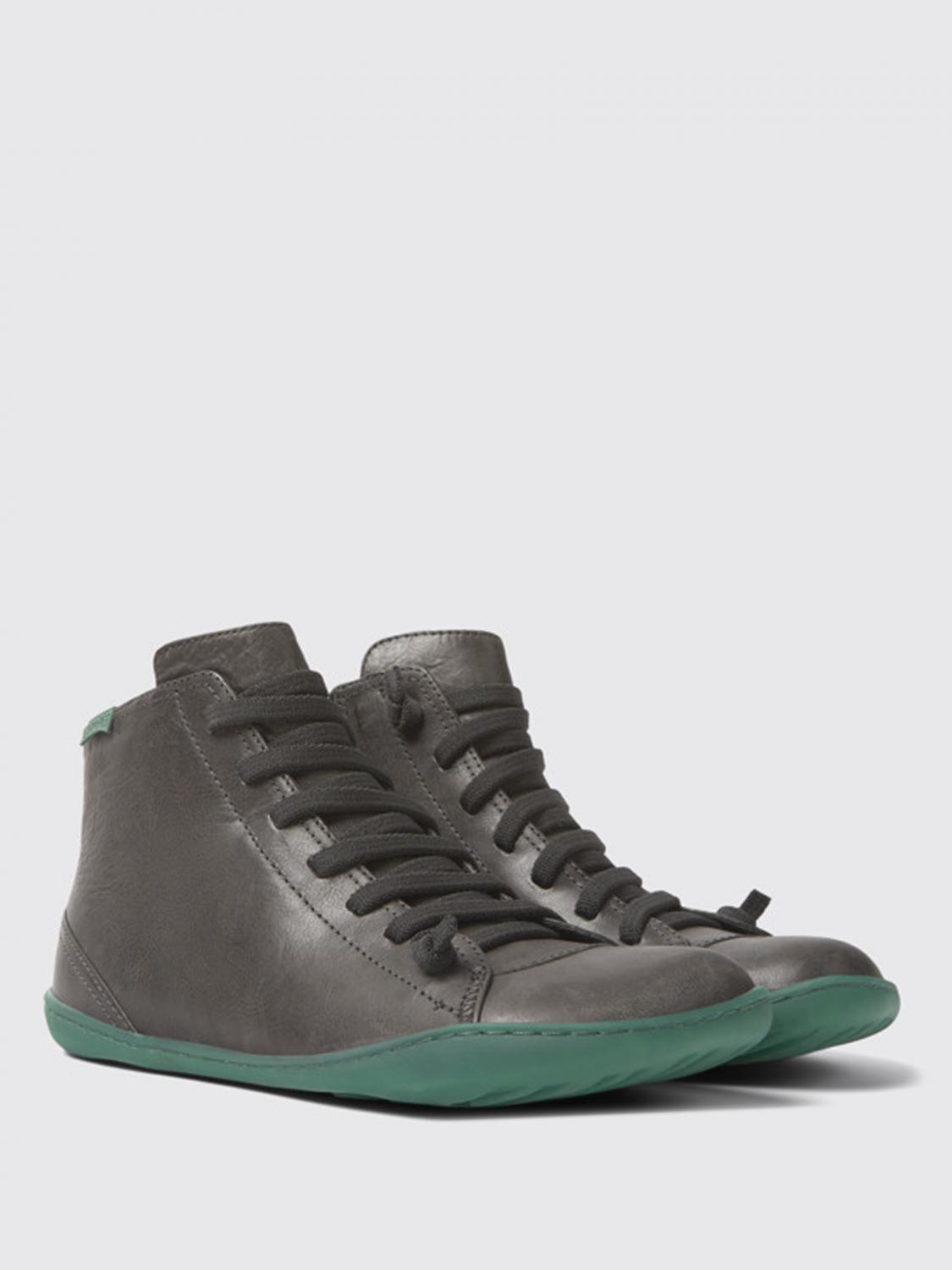 Camper Outlet: Boots women - Grey | Camper flat ankle boots