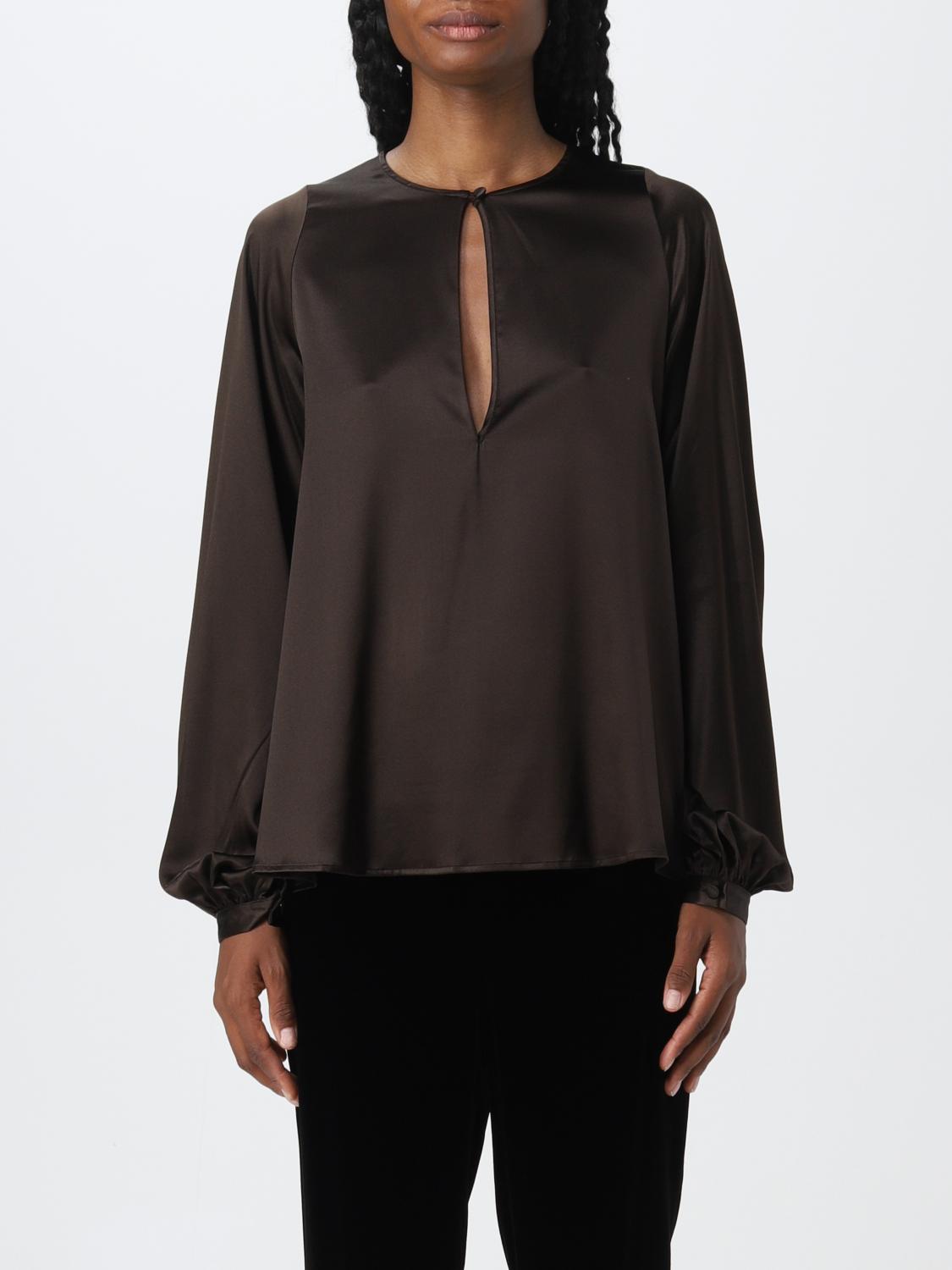 GIANLUCA CAPANNOLO TOP E BLUSE: Top e bluse donna Gianluca Capannolo, Marrone - Img 1