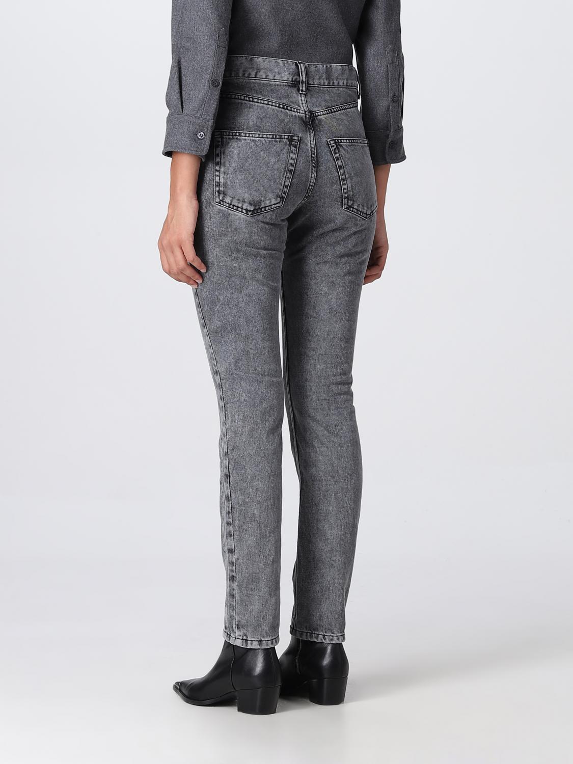 デニム・ジーパン ISABEL MARANT Woman Jeans Grey PA224322H020I 02GY Isabel Marant Outlet: Pants women - Grey | Isabel Marant