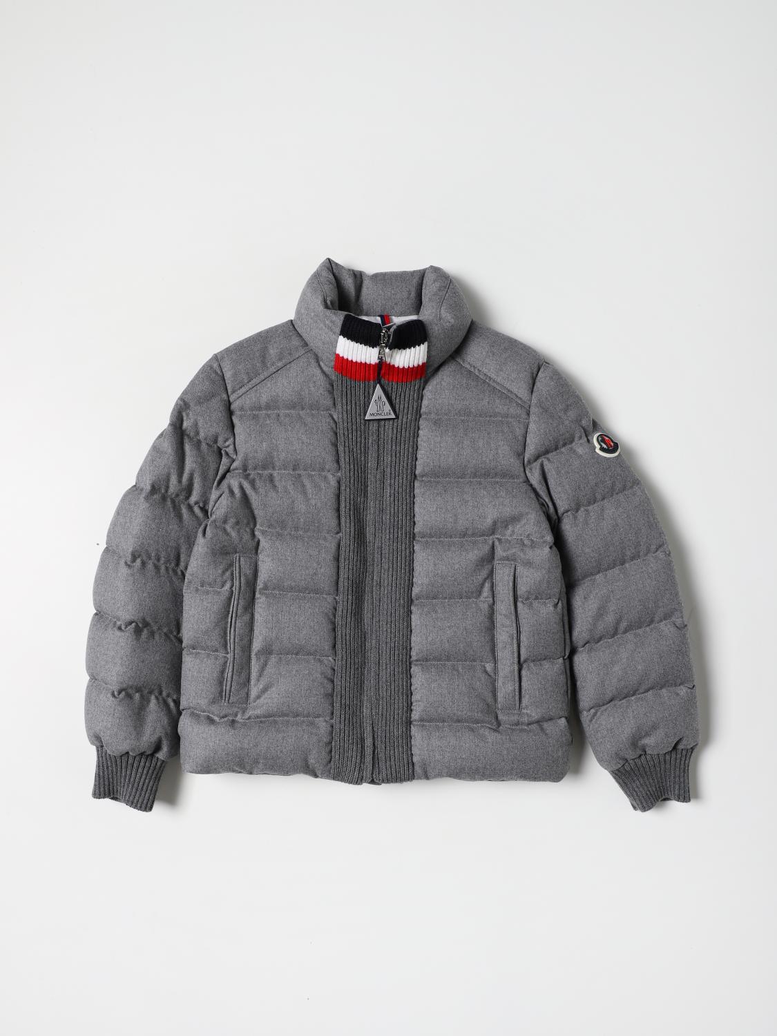 MONCLER CHAQUETA: Chaqueta niños Moncler, Gris Ratón - Img 1