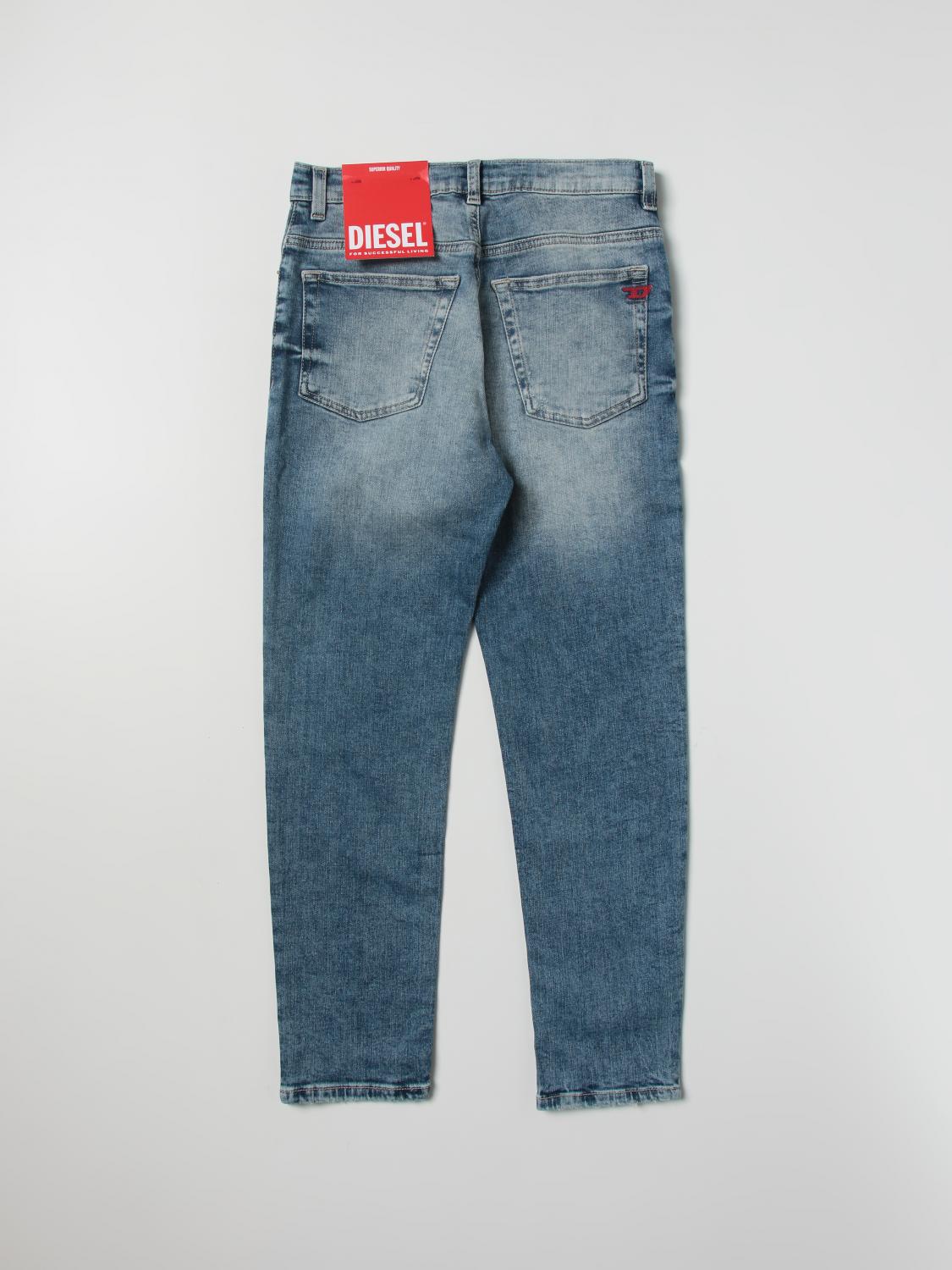 DIESEL JEANS: Diesel Jungen Jeans, Schwarz - Img 2