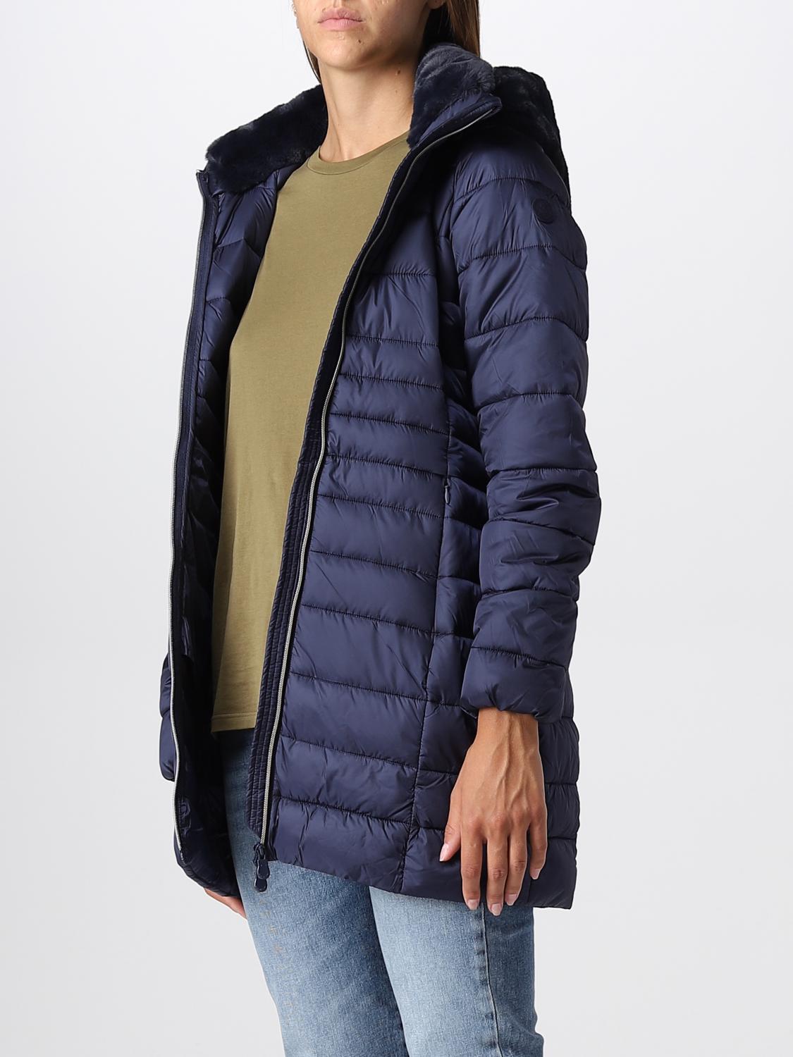 SAVE THE DUCK CHAQUETA: Chaqueta mujer Save The Duck, Azul Oscuro - Img 3