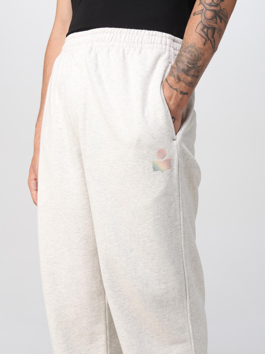 ISABEL MARANT PANTS: Pants men Isabel Marant, Ecru - Img 3