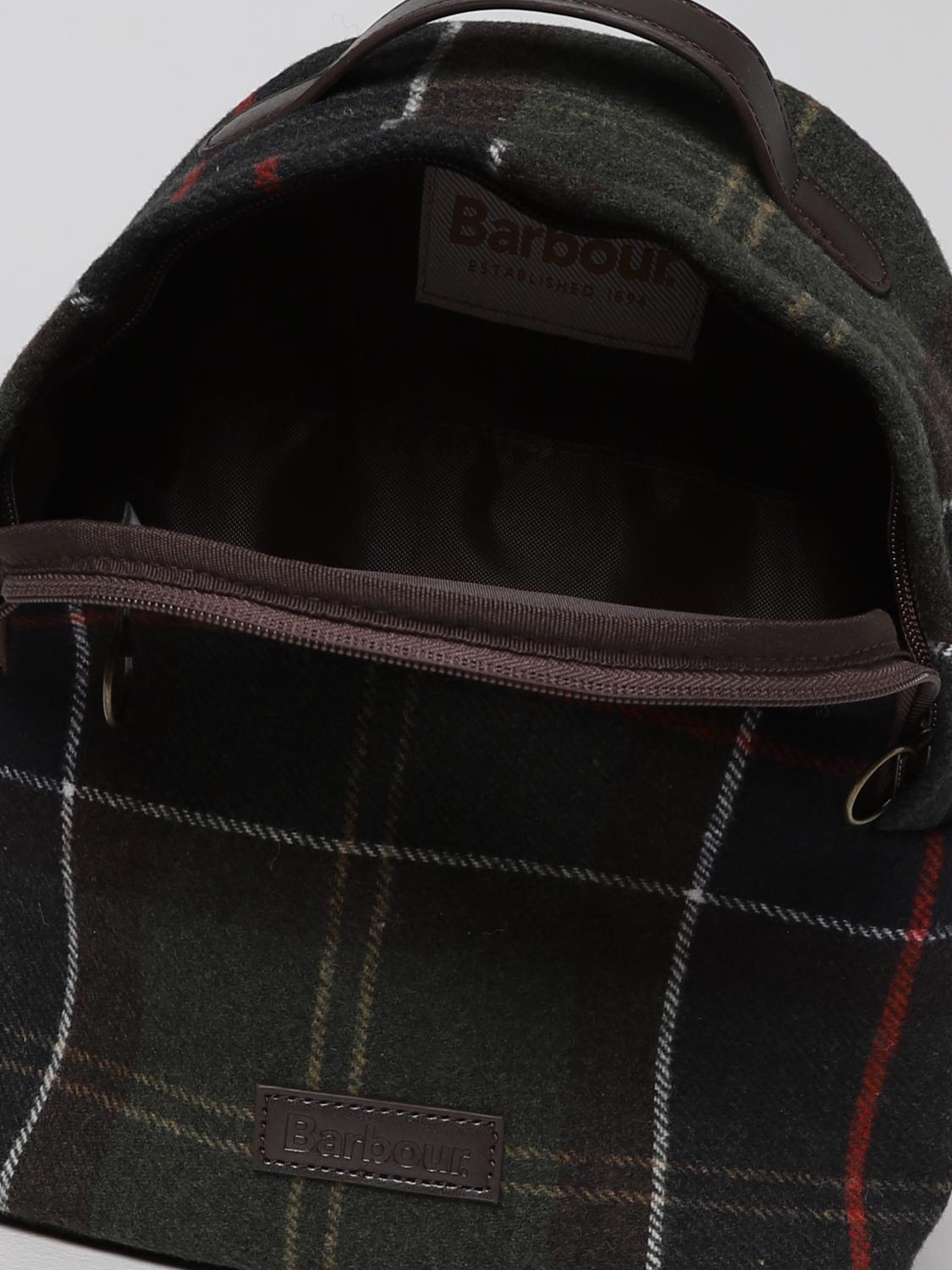 BARBOUR ZAINO: Zaino Barbour in lana, Verde - Img 4