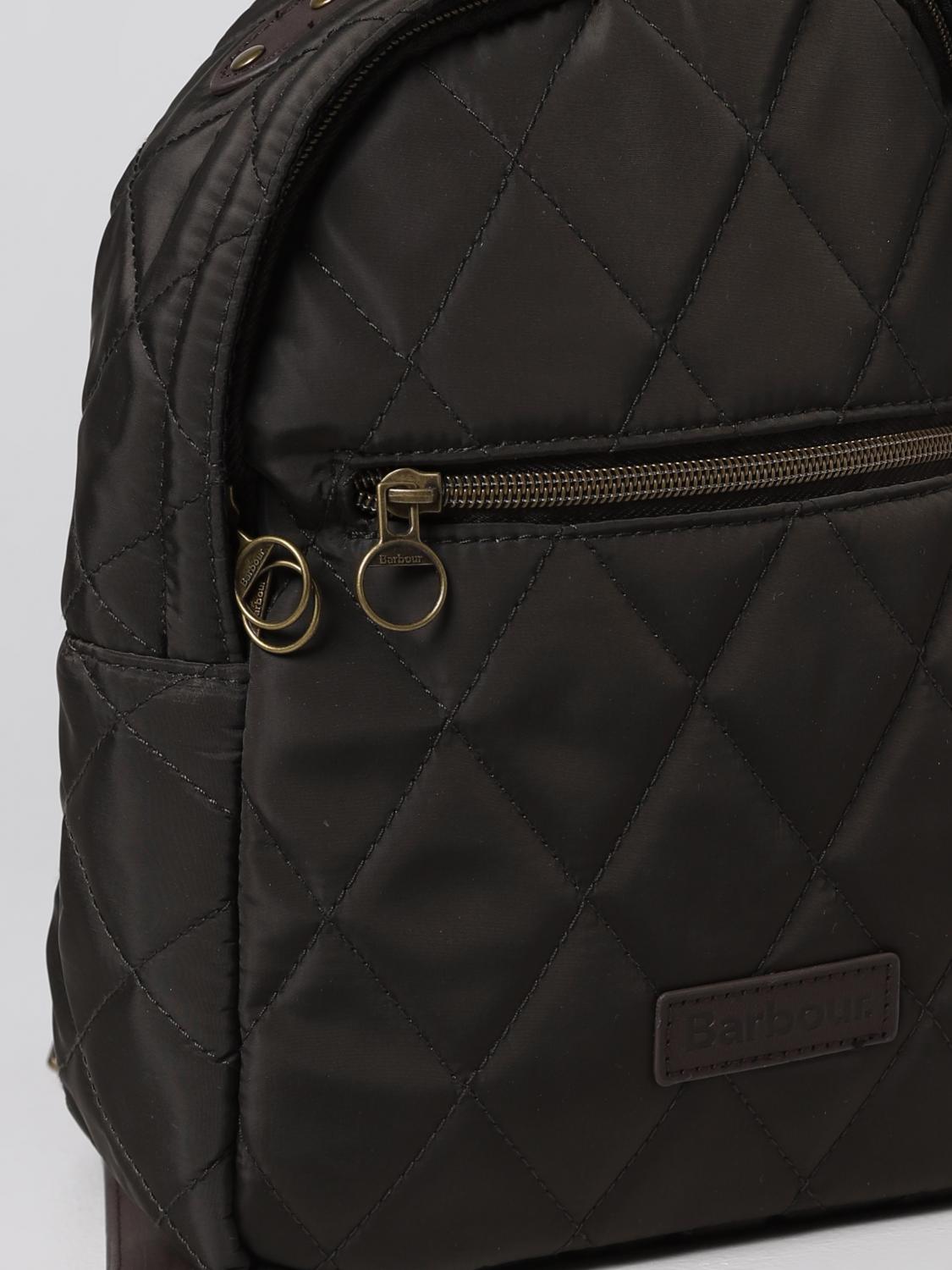 BARBOUR ZAINO: Zaino Witford Barbour in nylon, Verde - Img 3