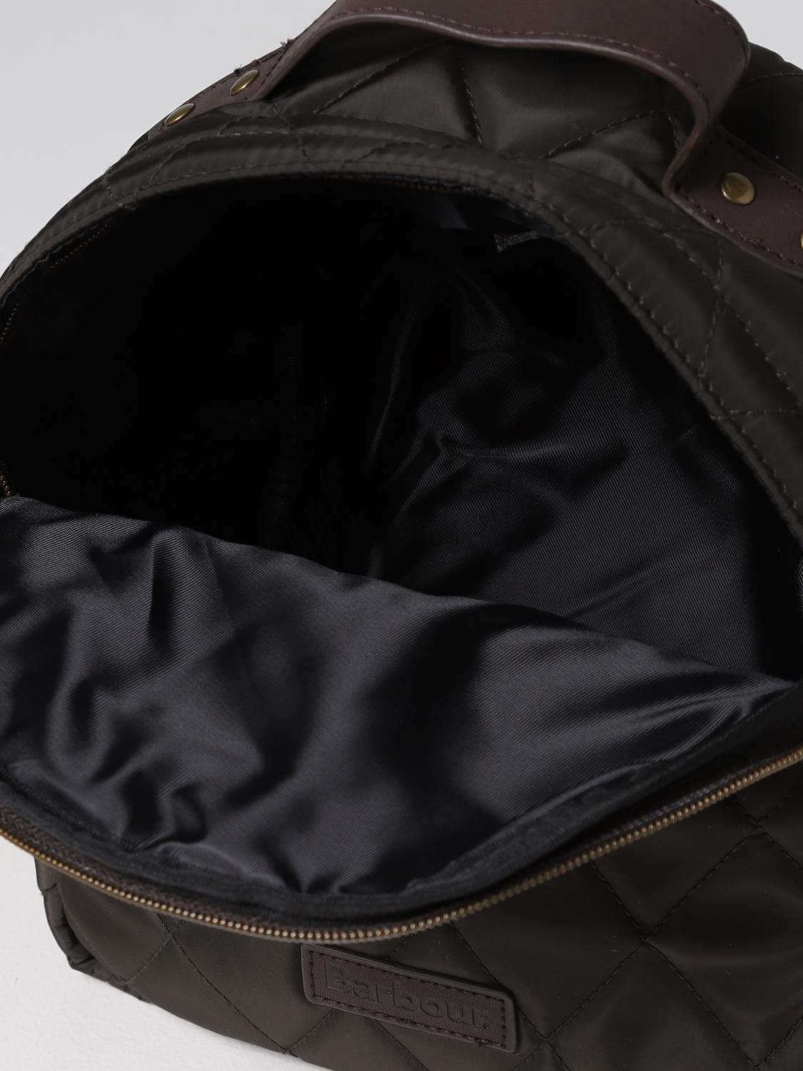 BARBOUR ZAINO: Zaino Witford Barbour in nylon, Verde - Img 4