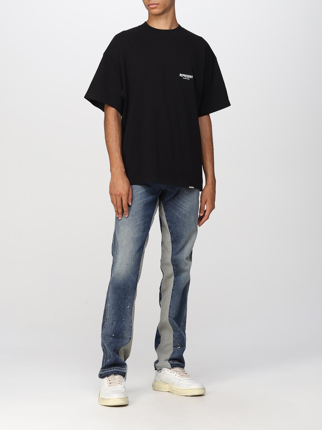 REPRESENT T-SHIRT: T-shirt men Represent, Black - Img 2