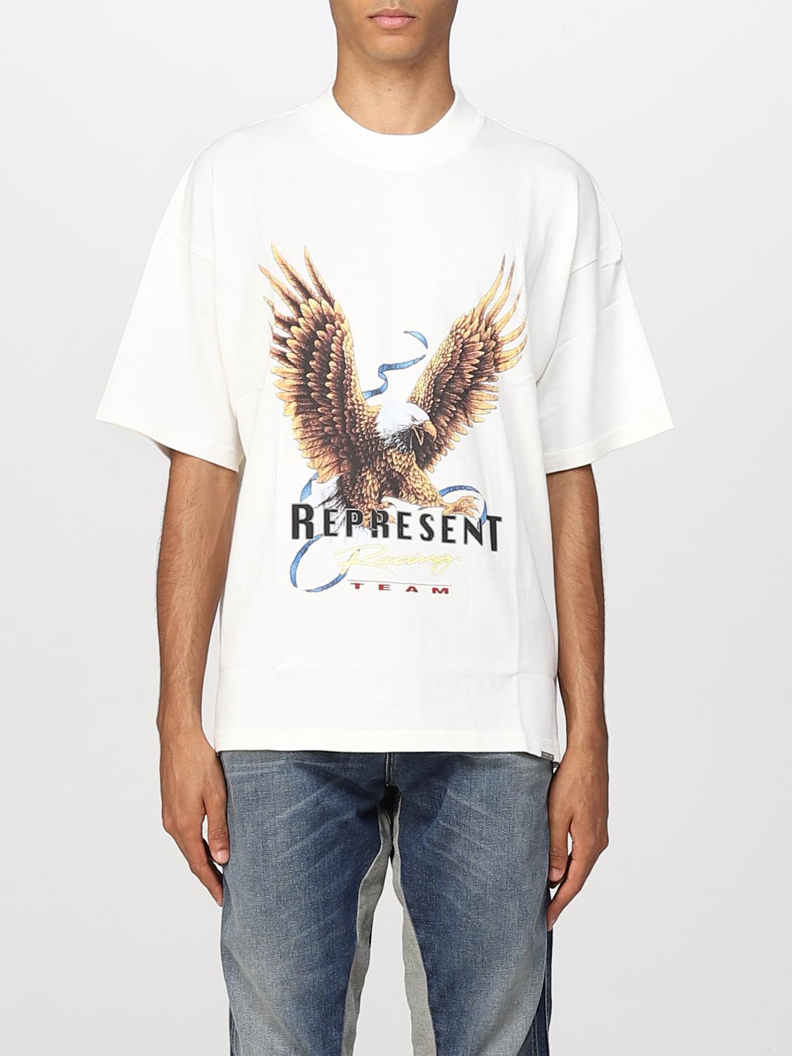 REPRESENT T-SHIRT: T-shirt men Represent, White - Img 1
